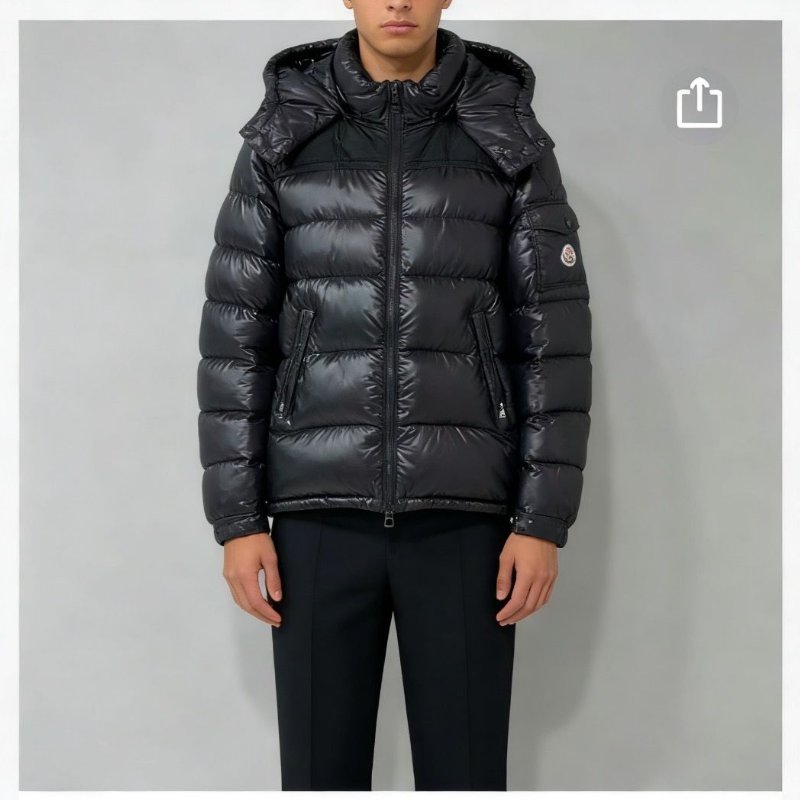Moncler Gombei 亮面羽絨外套2碼(其他尺寸另外詢問)99新配件塵袋衣架-0