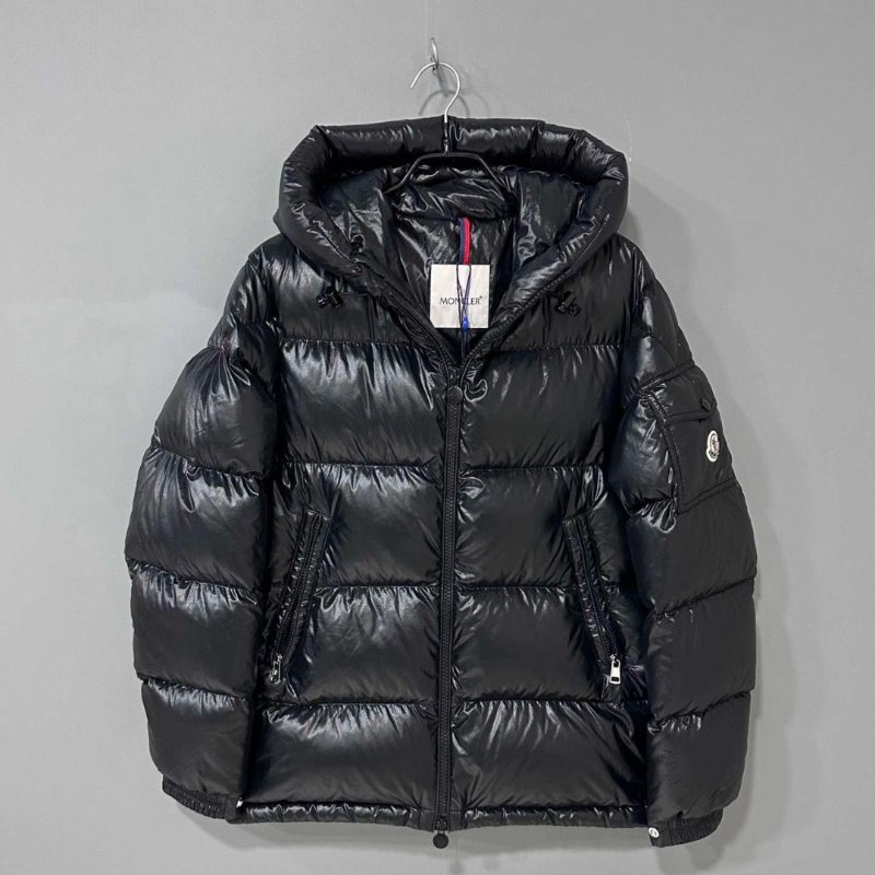 Moncler maya同系列Ecrins黑色羽絨服98新-1