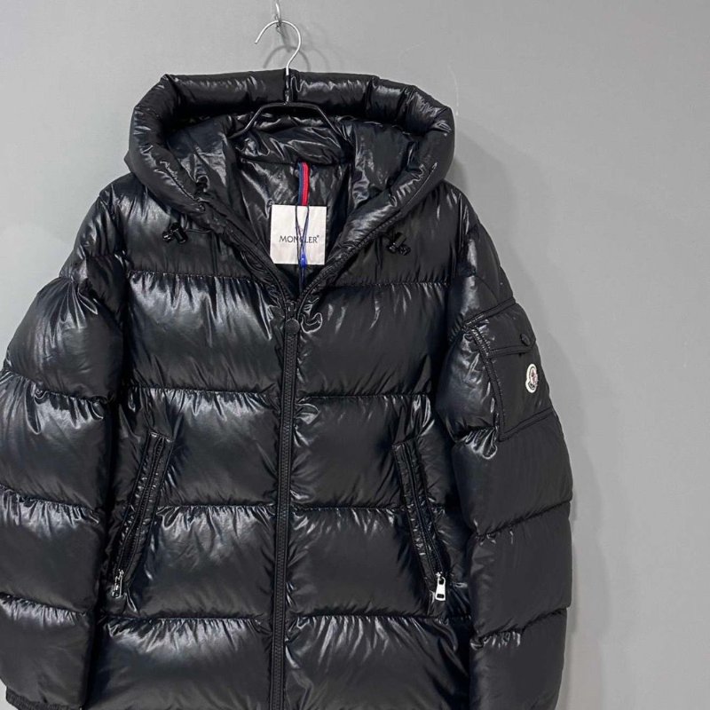 Moncler maya同系列Ecrins黑色羽絨服98新-6