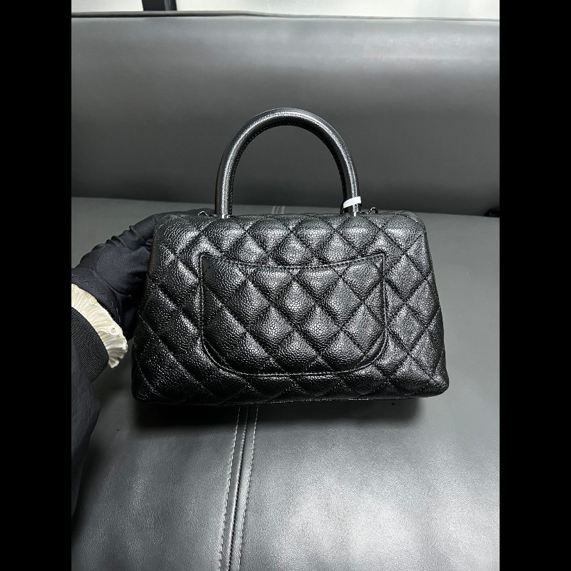Chanel coco handle so black 小號-2
