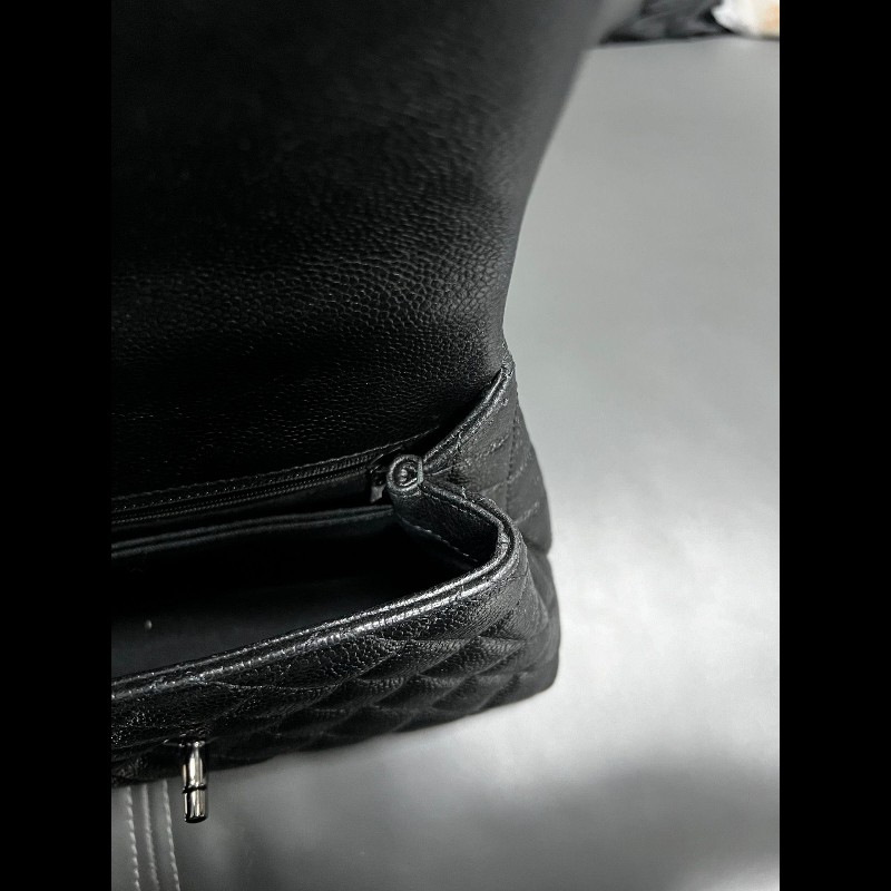 Chanel coco handle so black 小號-13