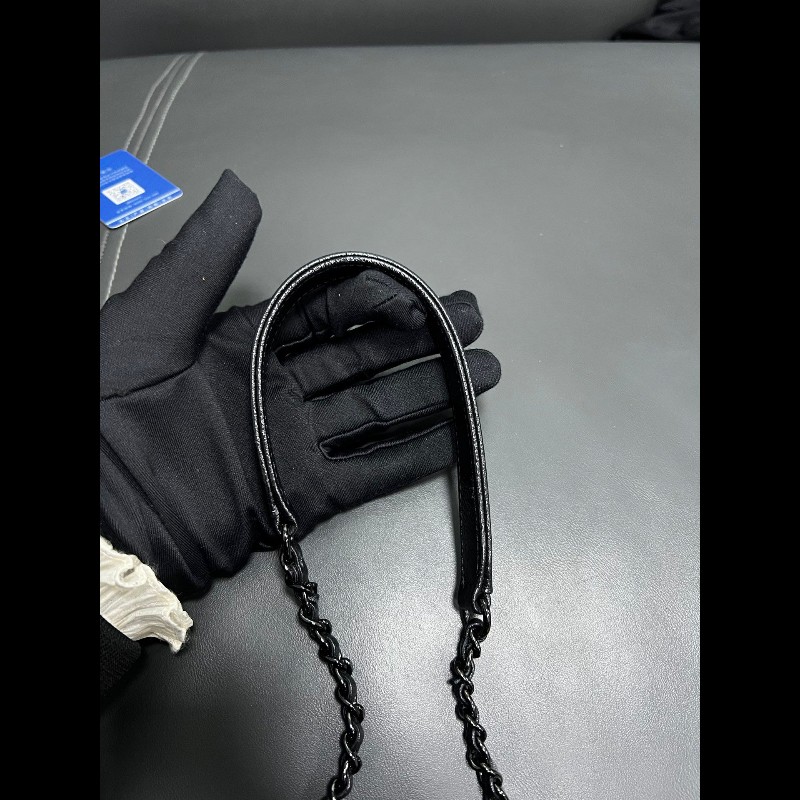 Chanel coco handle so black 小號-18