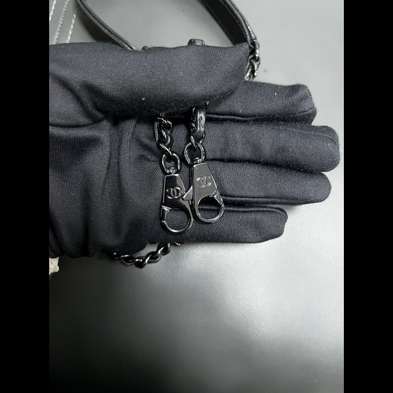 Chanel coco handle so black 小號-21