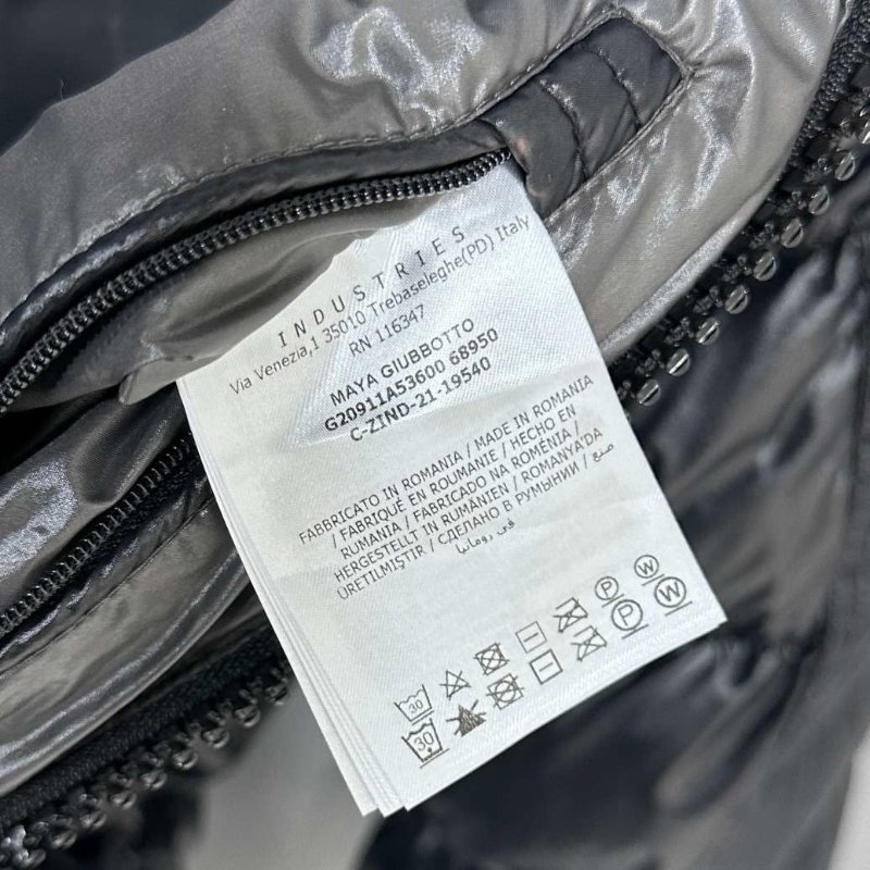 Moncler 黑色maya爆款羽絨服98新-5