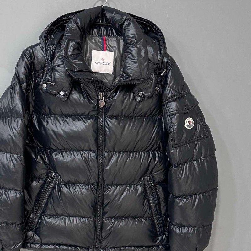 Moncler 黑色maya爆款羽絨服98新-6