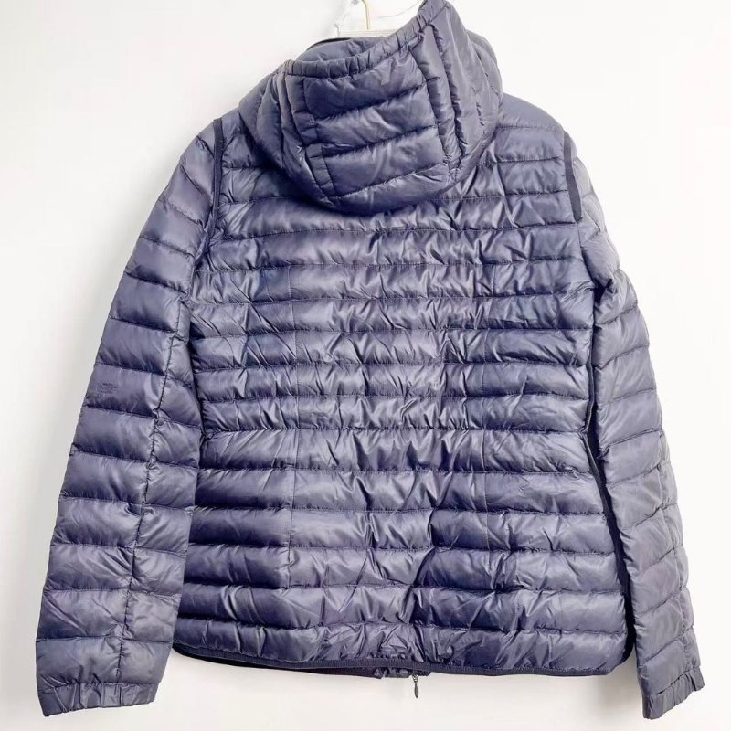 Moncler 藍黑色薄款羽絨外套 尺碼1碼,衣長59cm,胸圍94cm 98新配件塵袋-6