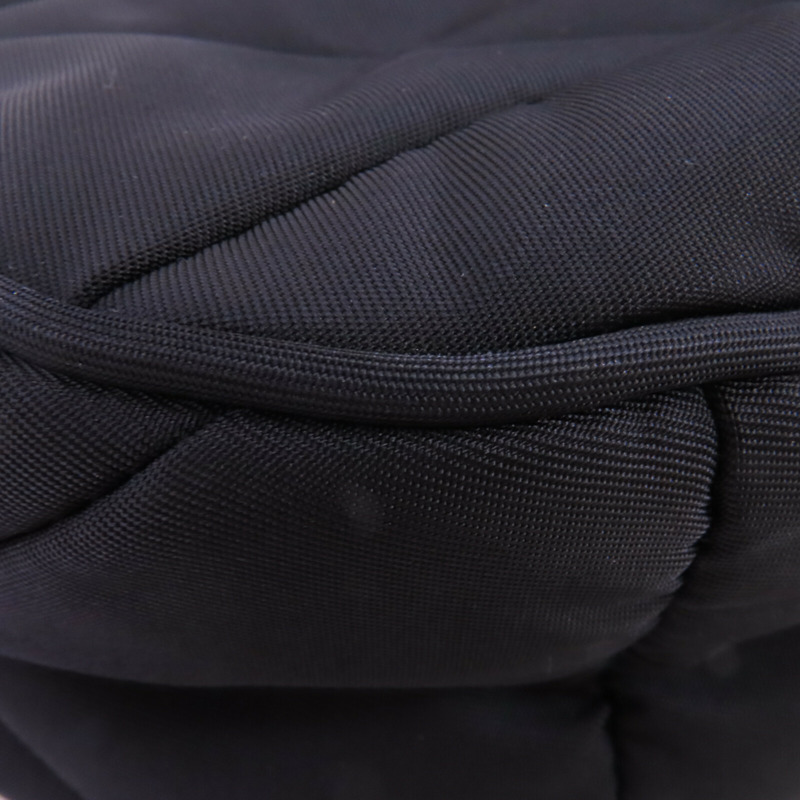 PRADA 尼龍Padded Re Nylon銀扣肩背袋-7