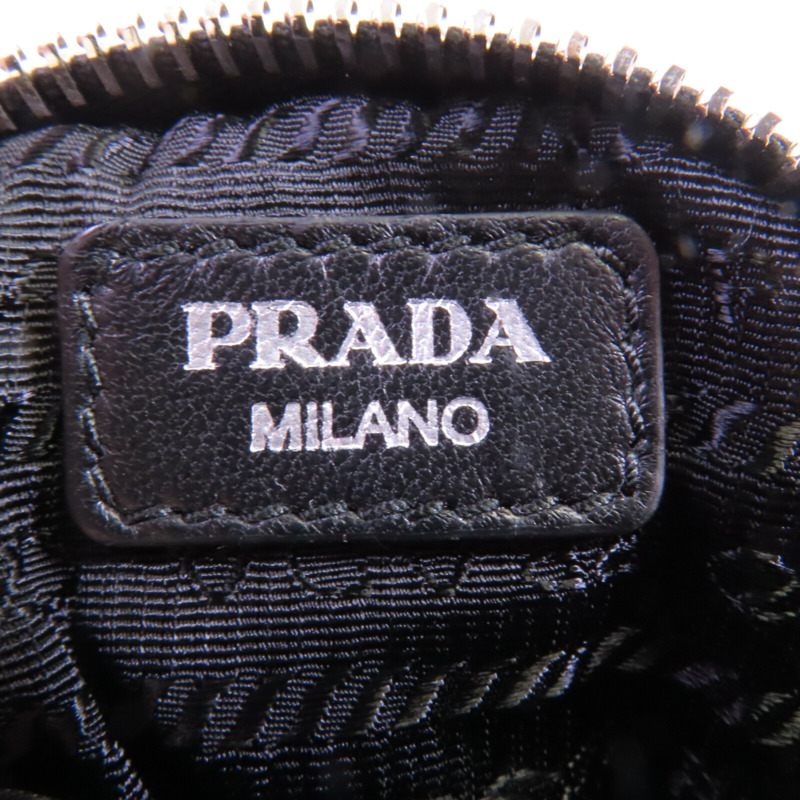 PRADA 尼龍Padded Re Nylon銀扣肩背袋-15