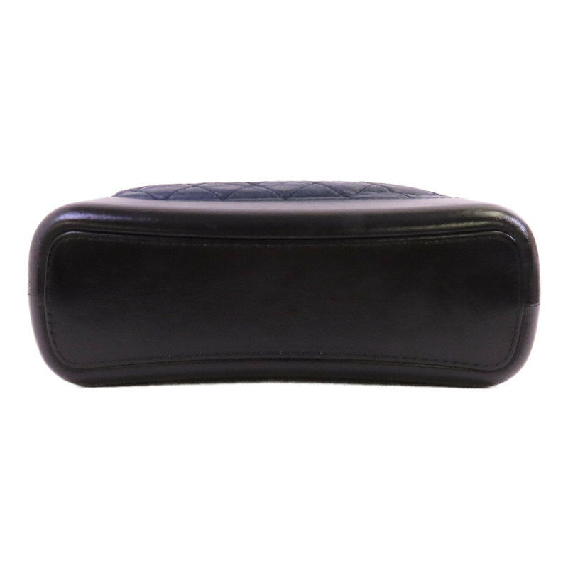 CHANEL 牛皮皮革Gabrielle Medium銀扣鏈帶肩背袋-3