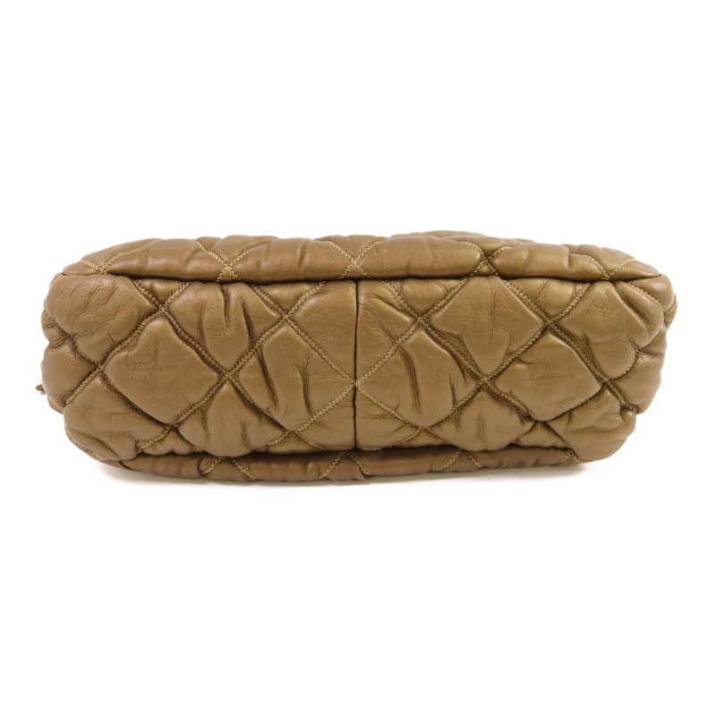 CHANEL 牛皮皮革Chain Shoulder Bag金扣鏈帶肩背袋-3