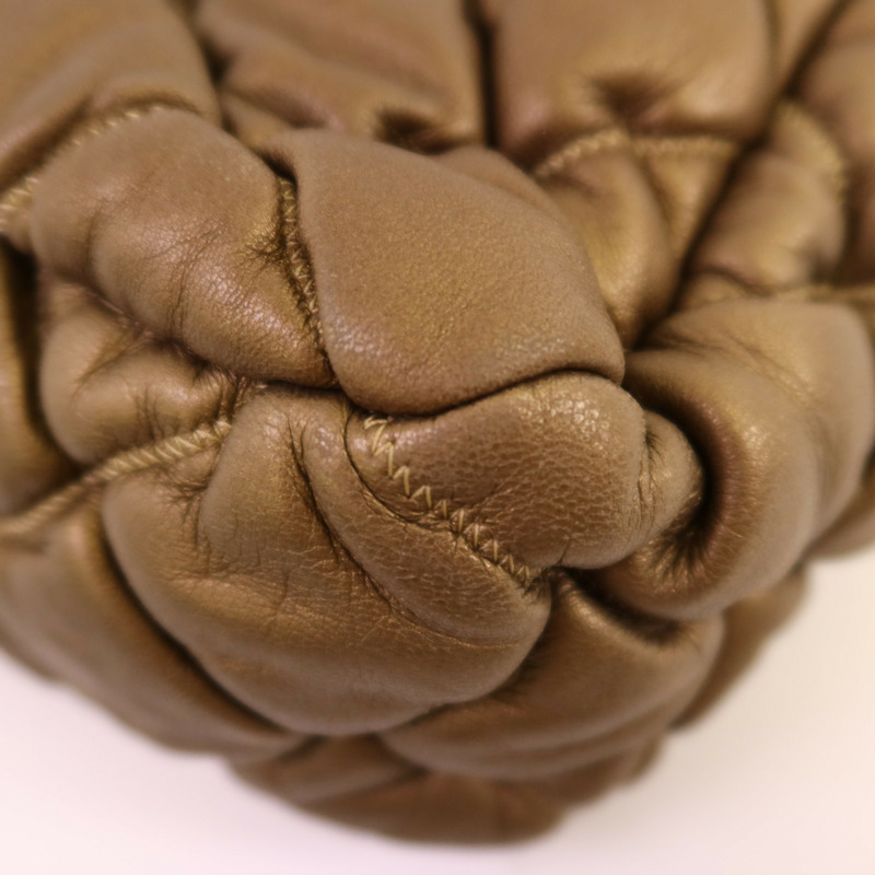 CHANEL 牛皮皮革Chain Shoulder Bag金扣鏈帶肩背袋-8