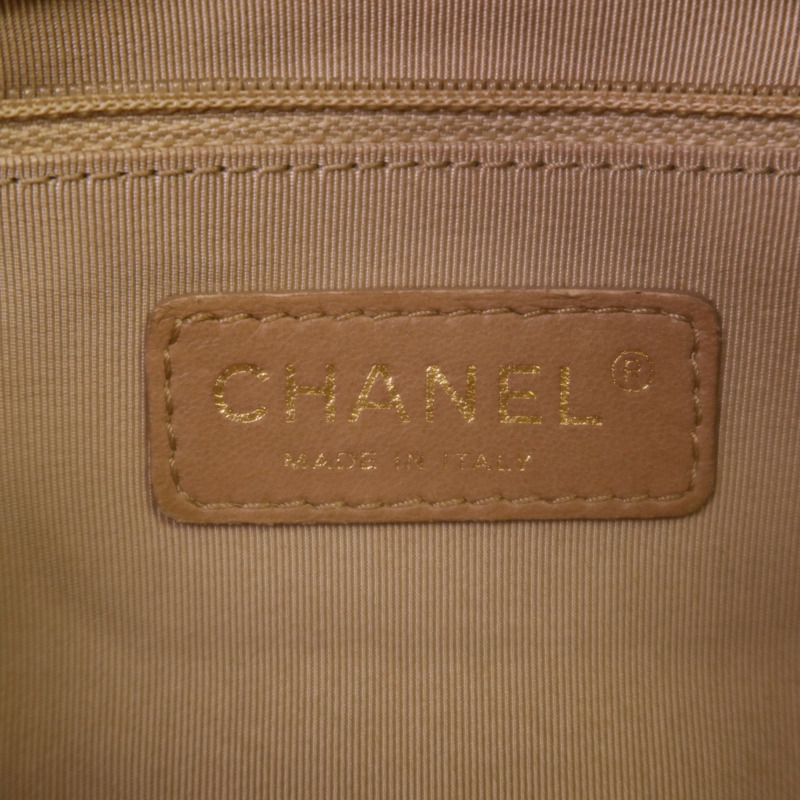 CHANEL 牛皮皮革Chain Shoulder Bag金扣鏈帶肩背袋-14