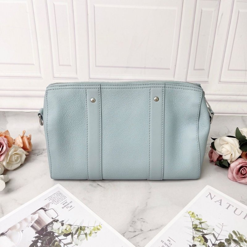 LV keepall City藍色全皮款 芯片款27x17x13 98新配件塵袋-6