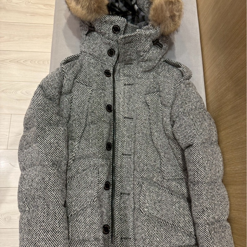 Burberry全新喀什米爾羽絨外套-0