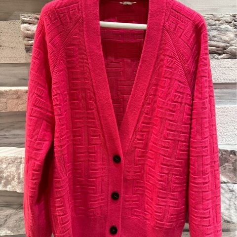 Hermès H Voyage 立體針織開襟外套（Virgin Wool）