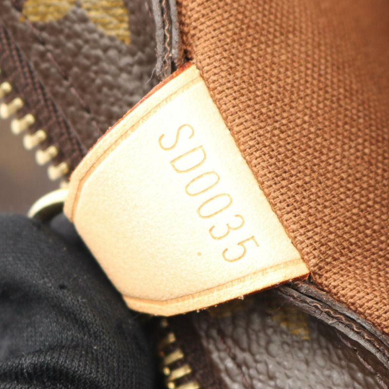 路易威登 Cabas 鋼琴肩背包 M51148 Monogram 皮革棕色二手女士-4