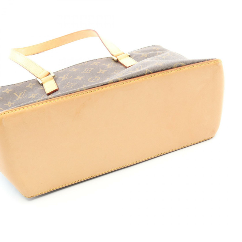 路易威登 Cabas 鋼琴肩背包 M51148 Monogram 皮革棕色二手女士-7