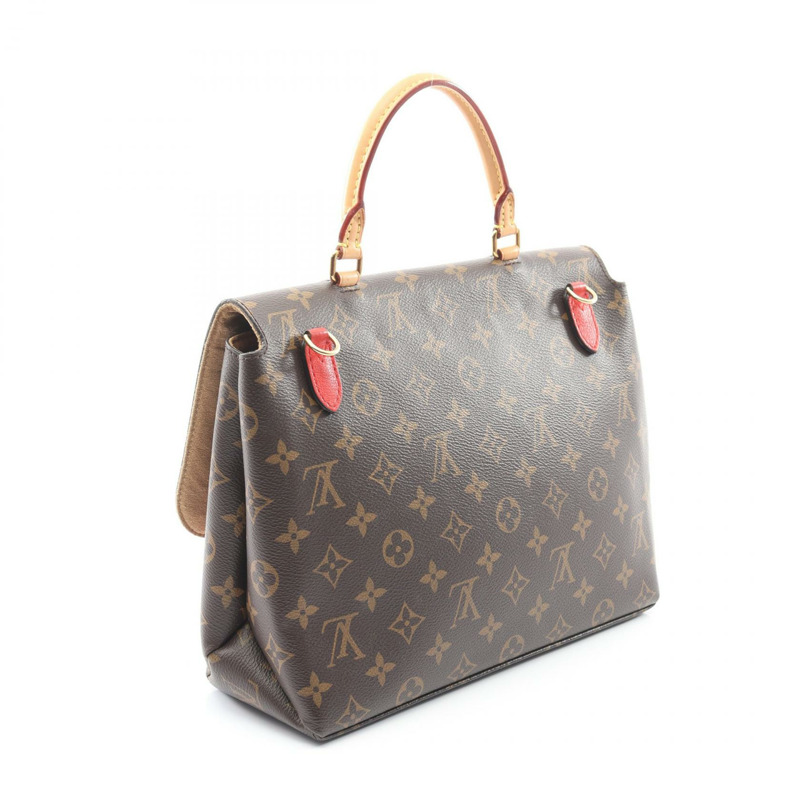 路易威登 Marignan 斜背包 手提包 M44286 Monogram Coquelicot 二手 女士-1