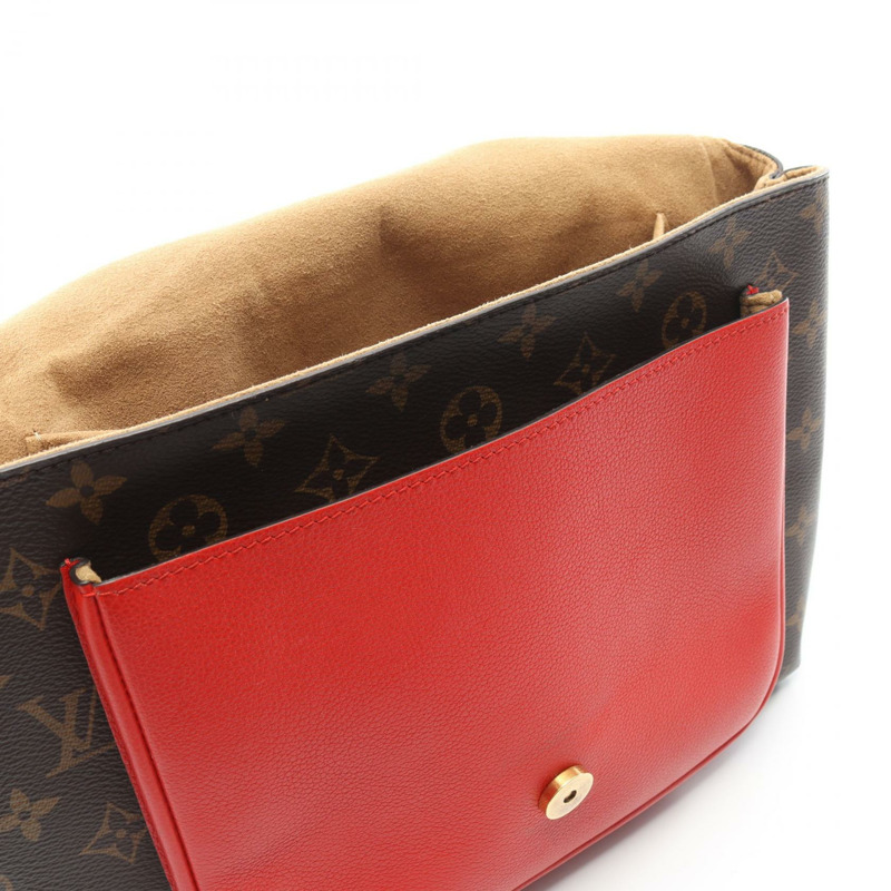 路易威登 Marignan 斜背包 手提包 M44286 Monogram Coquelicot 二手 女士-5