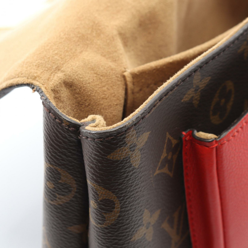 路易威登 Marignan 斜背包 手提包 M44286 Monogram Coquelicot 二手 女士-6