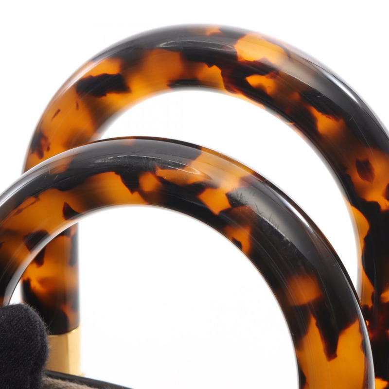 FENDI By The Way 迷你肩斜背包 8BS067 ABVL 皮革 米色 二手-8