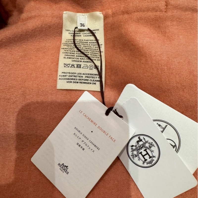 Hermès 雙面羊絨外套｜Double Face Cashmere Jacke-3