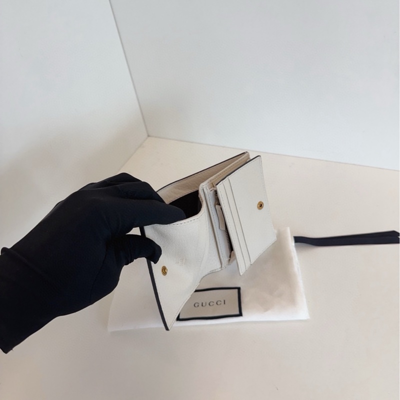 【98新未使用品🆕】Gucci  小蜜蜂老花短款錢包 卡包-7