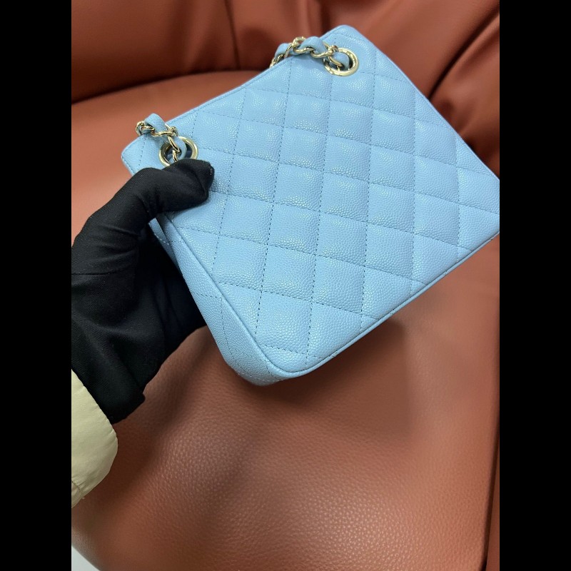 Chanel baby blue mini tote-11