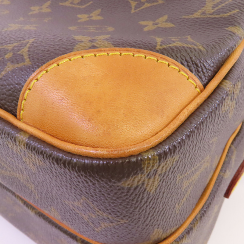 LOUIS VUITTON Monogram Nile金扣肩背袋-6