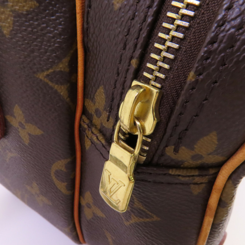 LOUIS VUITTON Monogram Nile金扣肩背袋-9