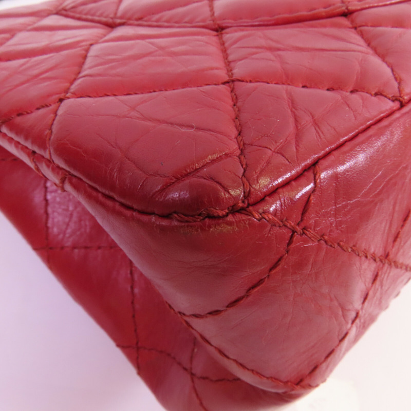 CHANEL 牛皮皮革2.55 Large銀扣鏈帶肩背袋-7