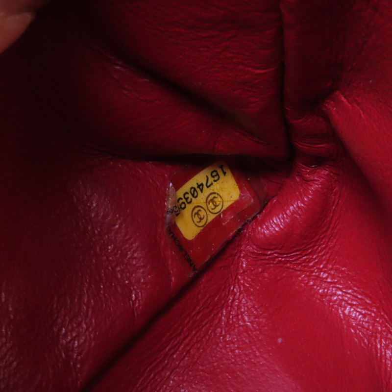 CHANEL 牛皮皮革2.55 Large銀扣鏈帶肩背袋-15