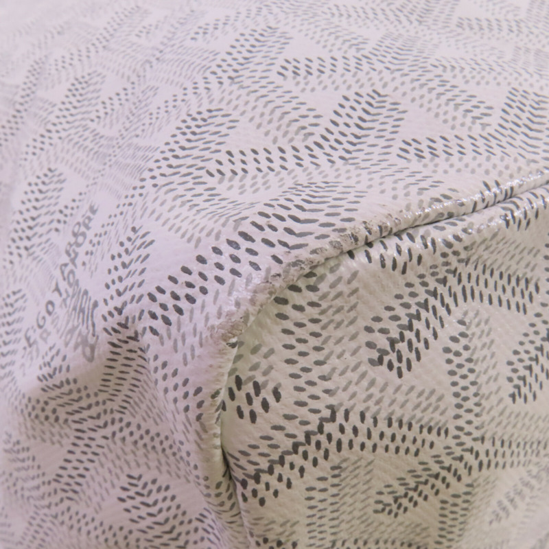 GOYARD 塗層帆布Boheme Hobo銀扣肩背袋-7