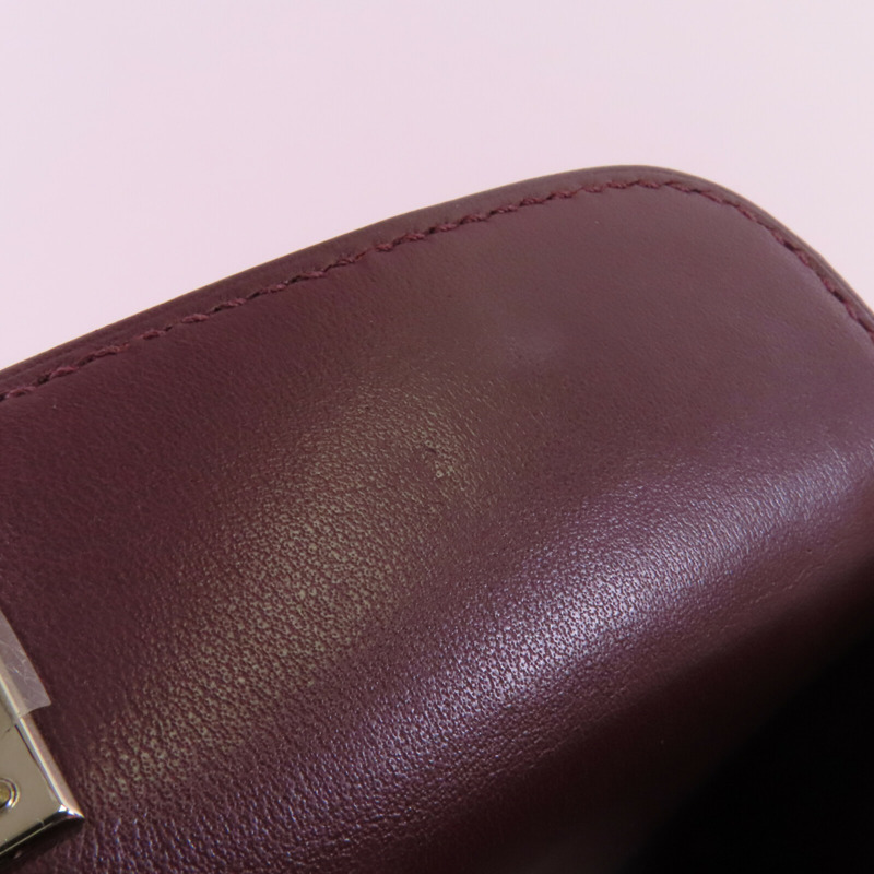 HERMES Everⅽolor皮革Tool Box 20銀扣手挽肩背兩用袋Orange Poppy-12