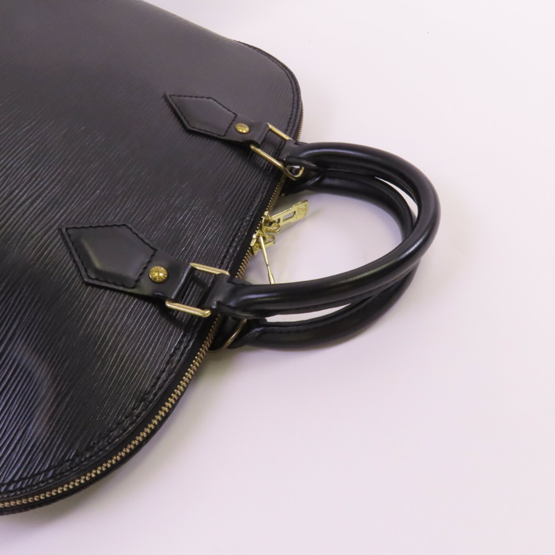 LOUIS VUITTON Epi Alma MM金扣手挽袋-4