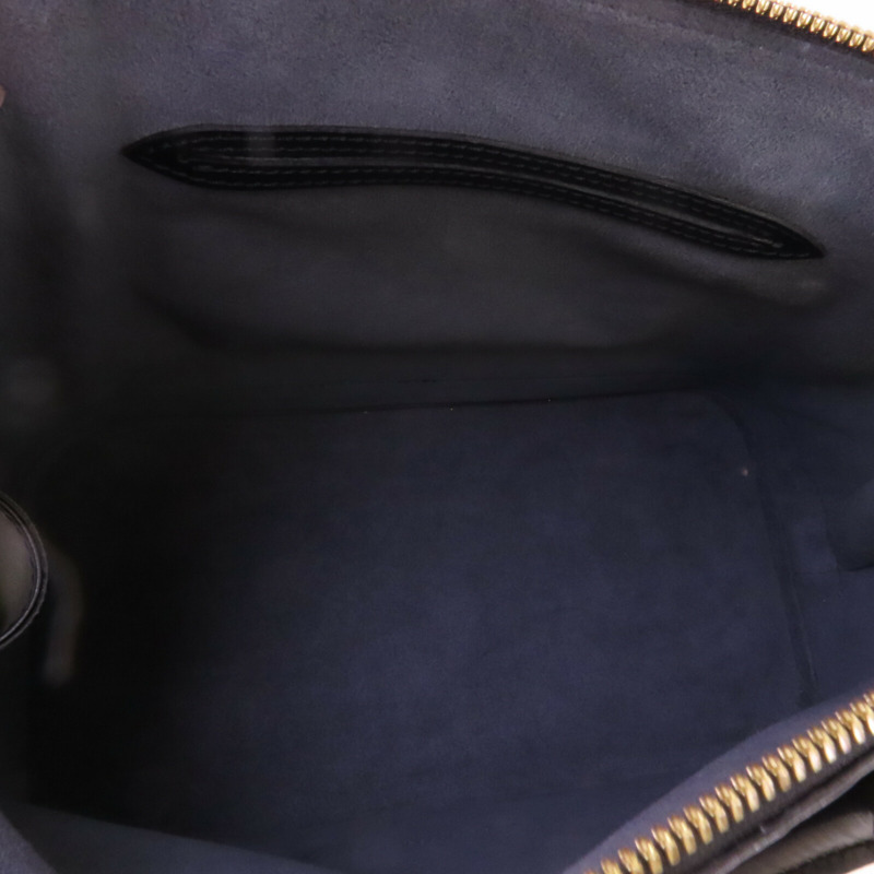 LOUIS VUITTON Epi Alma MM金扣手挽袋-11