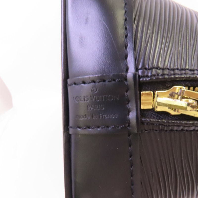 LOUIS VUITTON Epi Alma MM金扣手挽袋-14