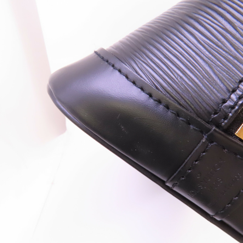 LOUIS VUITTON Epi Alma MM金扣手挽袋-15