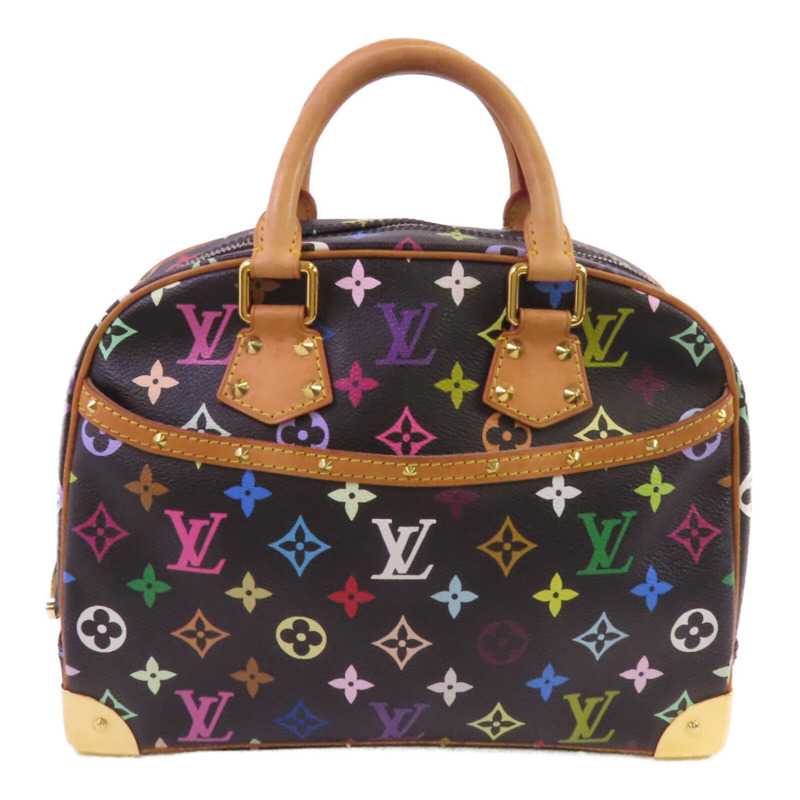 LOUIS VUITTON Monogram Multicolor Trouville金扣手挽袋-0