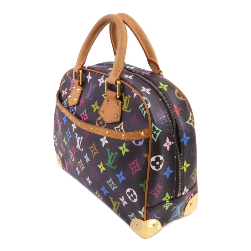 LOUIS VUITTON Monogram Multicolor Trouville金扣手挽袋-2