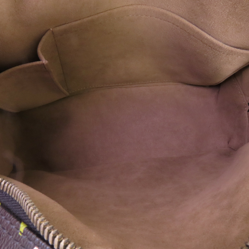 LOUIS VUITTON Monogram Multicolor Trouville金扣手挽袋-12