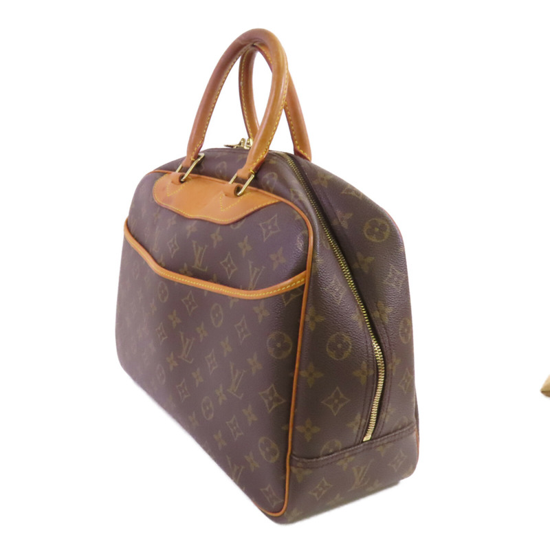 LOUIS VUITTON Monogram Deauville金扣手挽袋-2