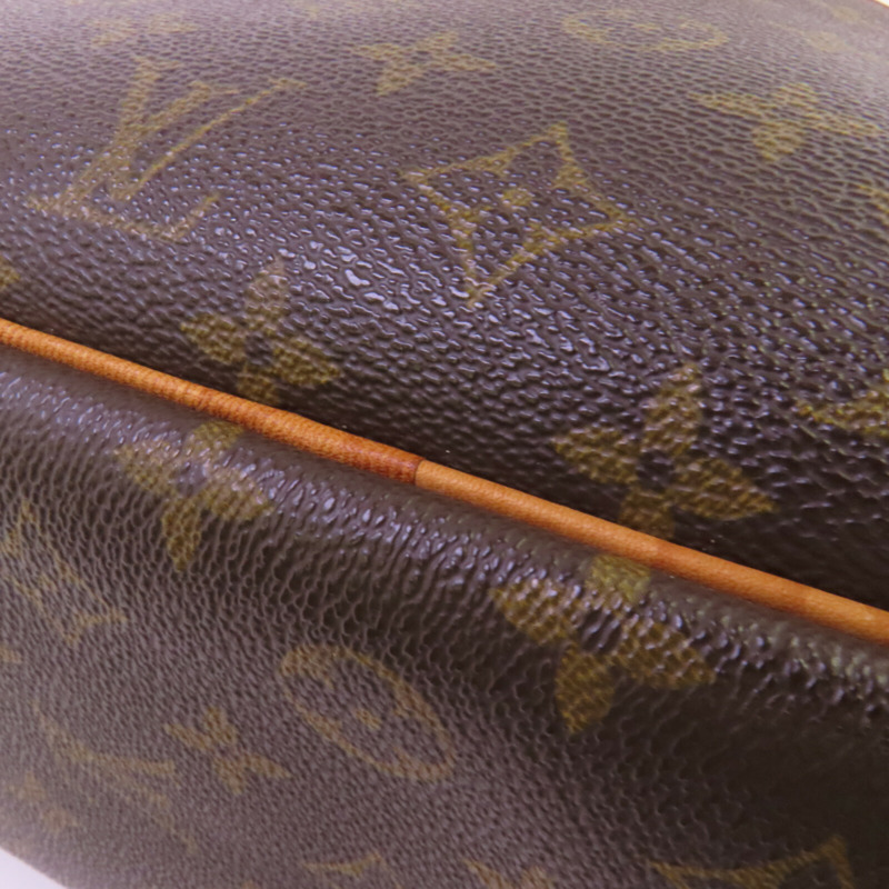 LOUIS VUITTON Monogram Deauville金扣手挽袋-4