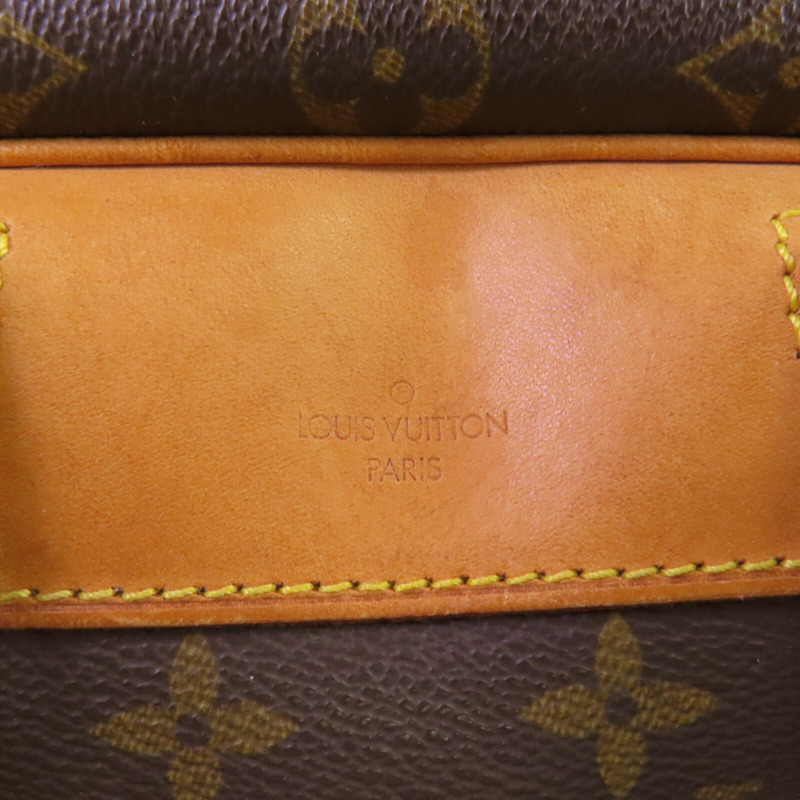 LOUIS VUITTON Monogram Deauville金扣手挽袋-10