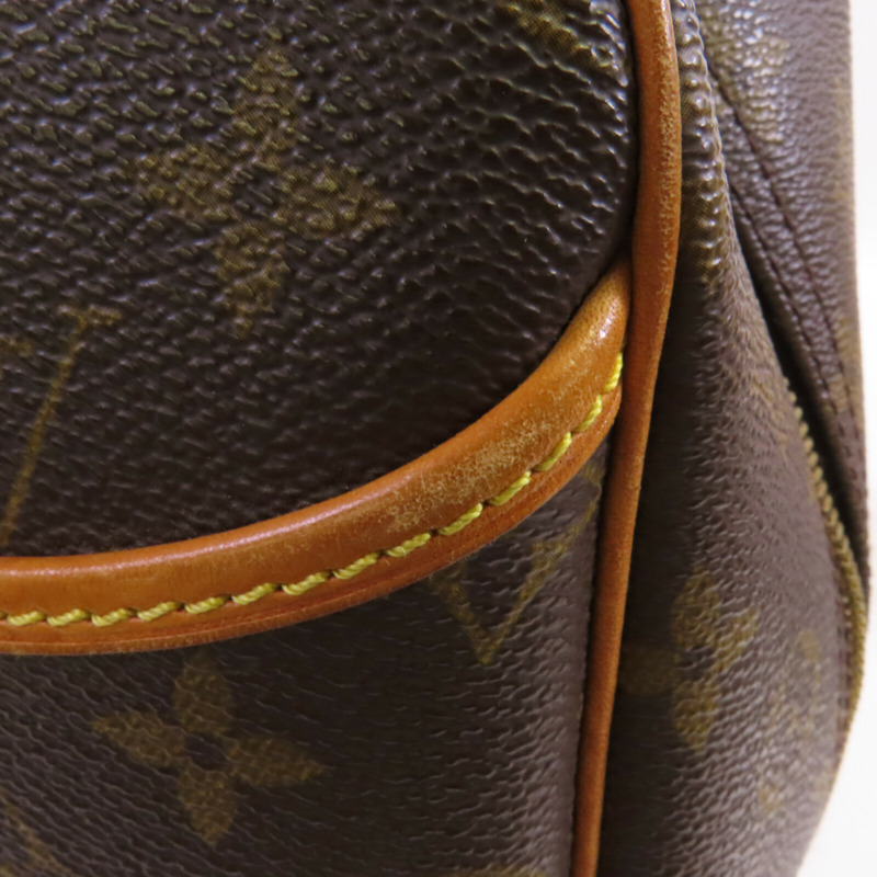 LOUIS VUITTON Monogram Deauville金扣手挽袋-13