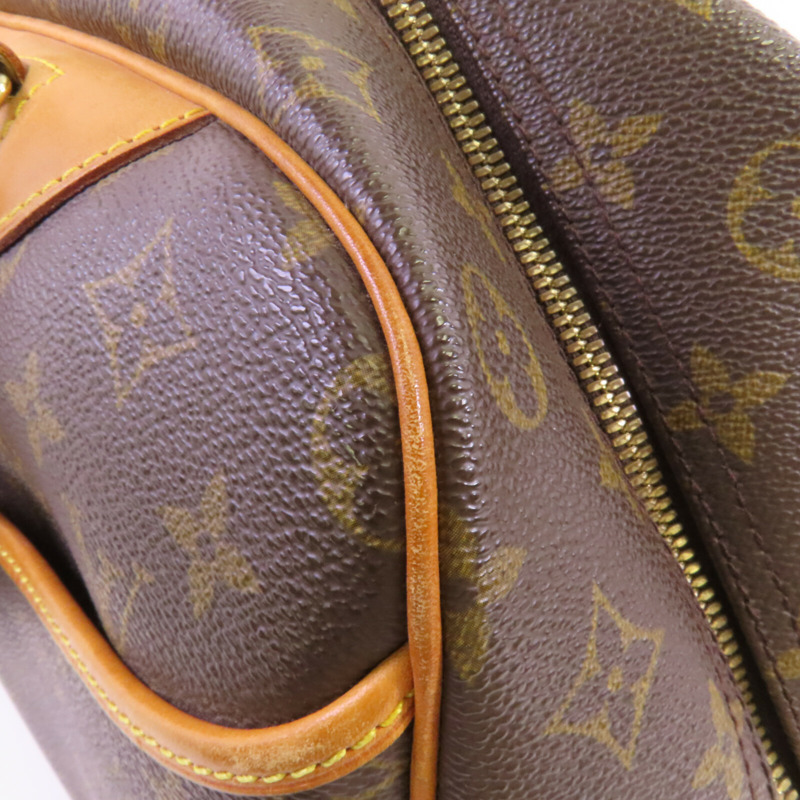 LOUIS VUITTON Monogram Deauville金扣手挽袋-17