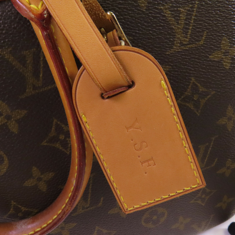 LOUIS VUITTON Monogram Deauville金扣手挽袋-20