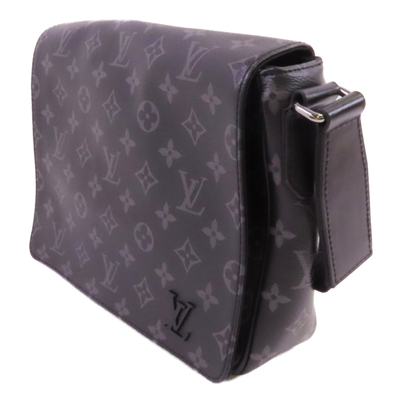 LOUIS VUITTON Monogram Eclipse District PM肩背袋-2