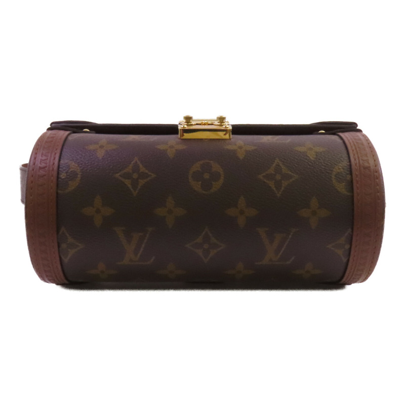 LOUIS VUITTON Monogram Papillon Trunk金扣鏈帶手挽肩背兩用袋-3