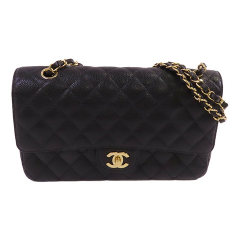 CHANEL 牛皮皮革Classic 25金扣鏈帶肩背袋